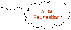 Cloud Callout: AIDS Foundation
